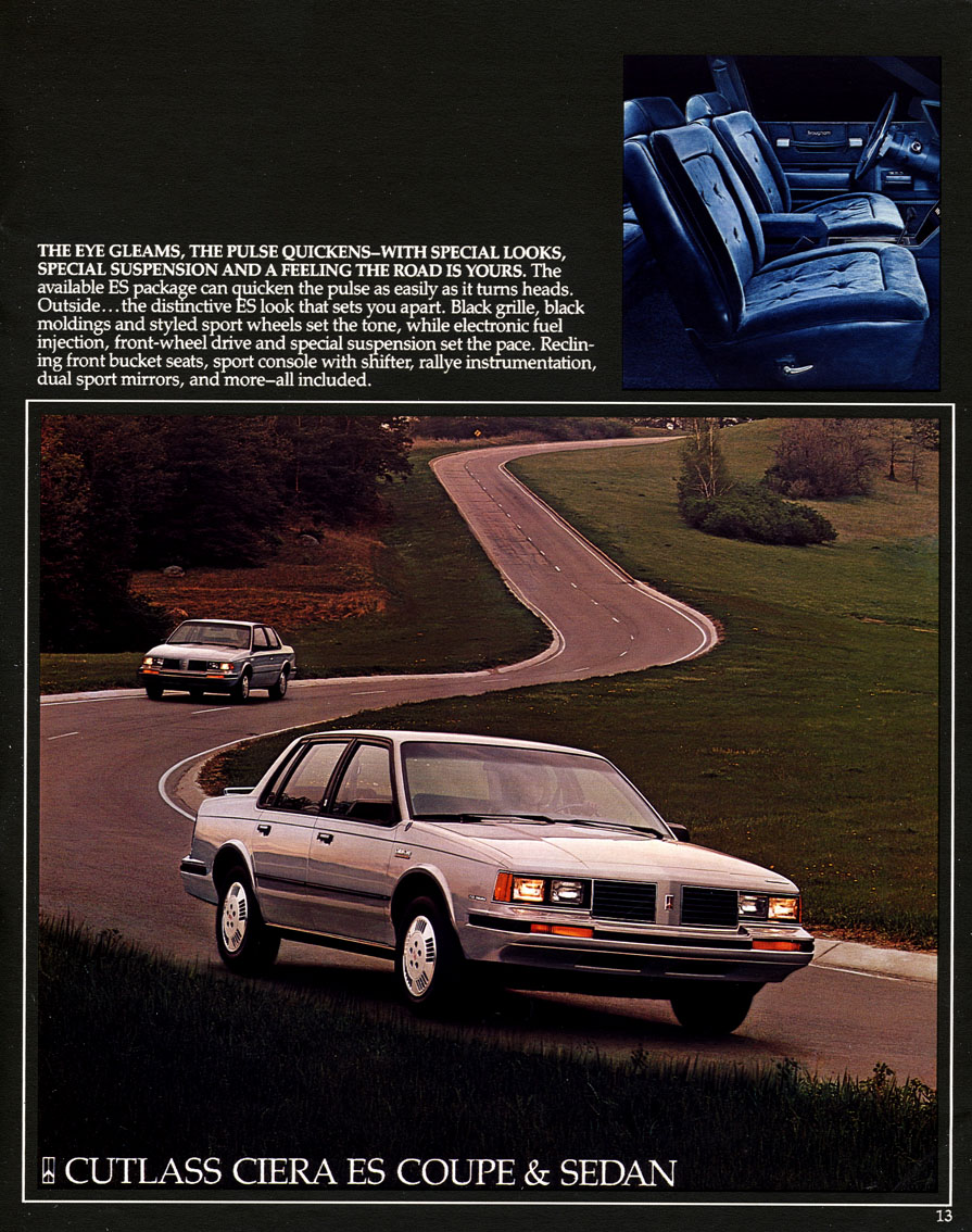 1984 Oldsmobile Full-Line Brochure Page 12